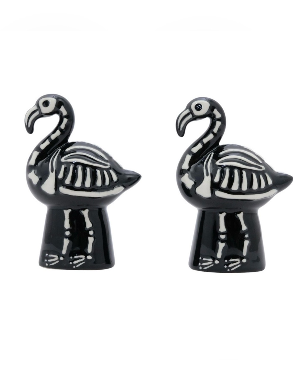 Celebrate Together™ Halloween 2-pc. Flamingo Skeleton Salt & Pepper Shaker Set - Picture 2 of 4